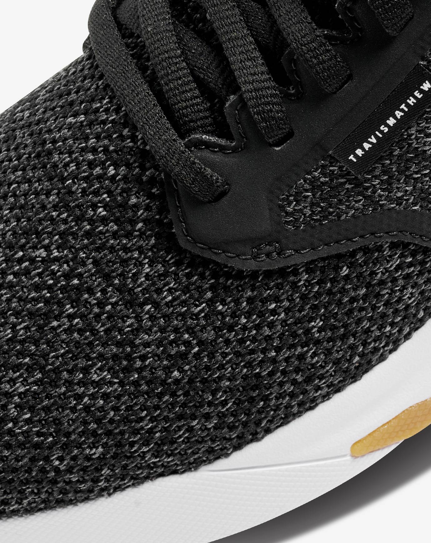 Black/Heather Black Travis Mathew The Daily Pro Hybrid Shoe