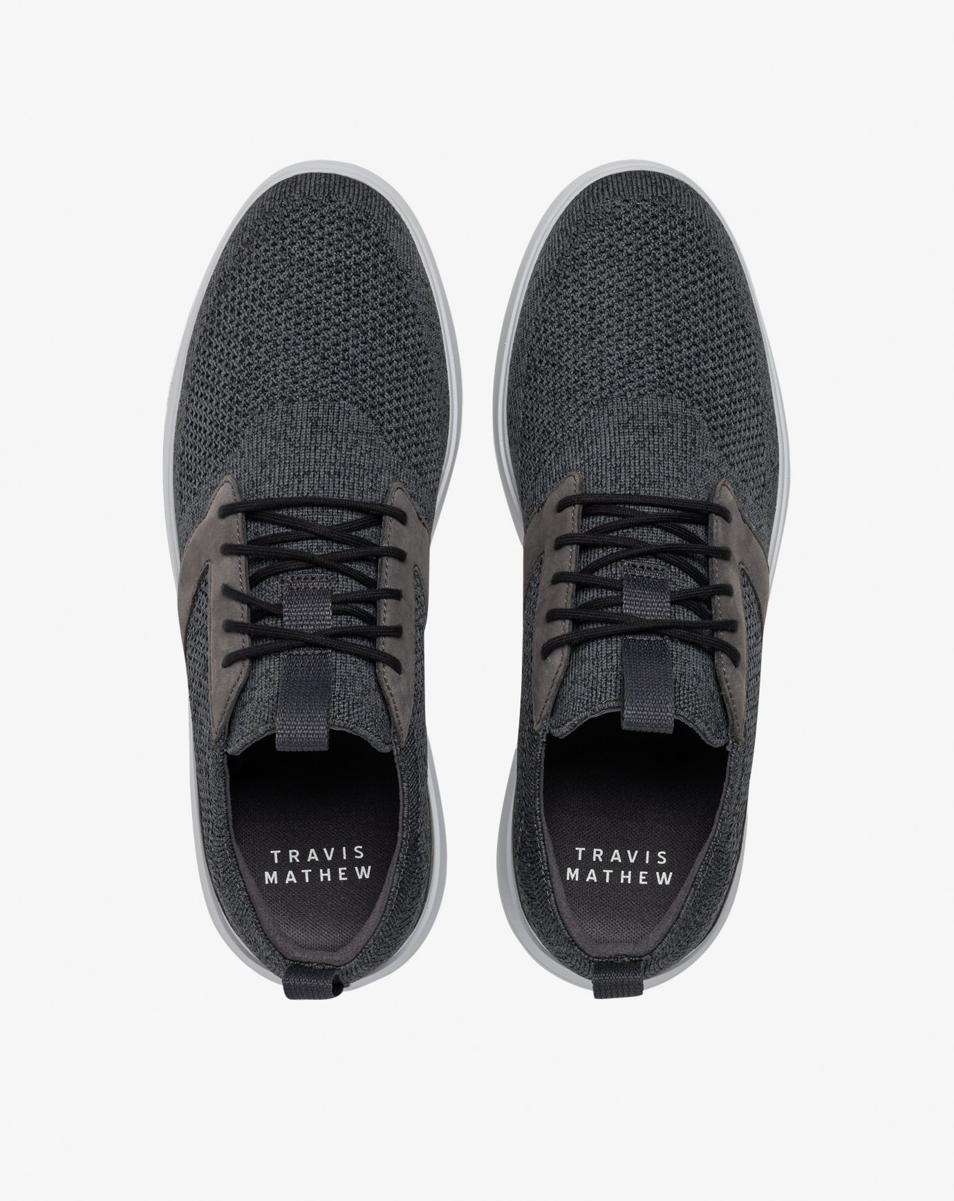 Heather Grey Pinstripe Travis Mathew The Modern One Shoe