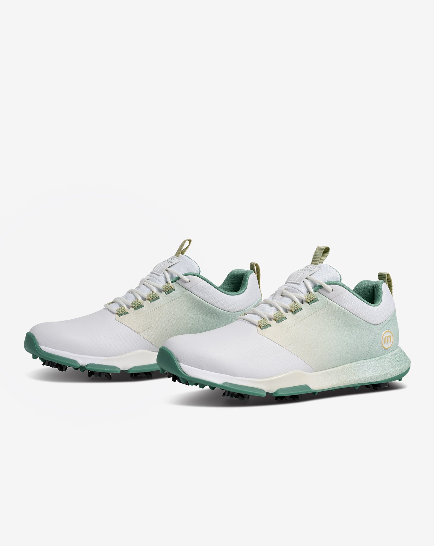 White/Green Travis Mathew The Ringer 2 Golf Shoe