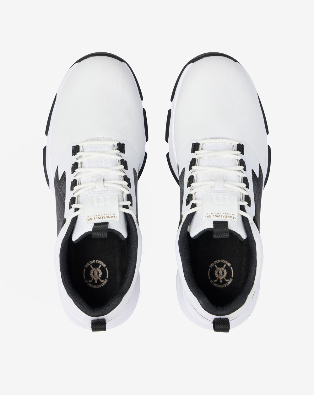 White Travis Mathew The Ringer 2 Tartan Golf Shoe
