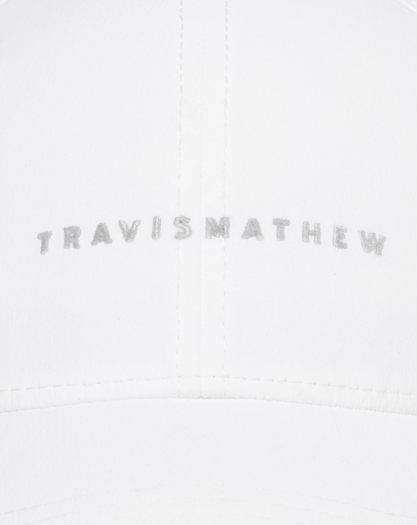 White Travis Mathew Moonshadow Adjustable Hat