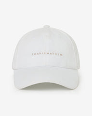 White Travis Mathew The Dad Hat