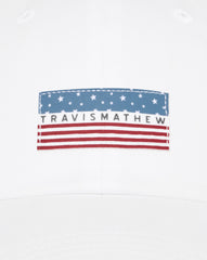 White Multi Travis Mathew Summer Air Hat