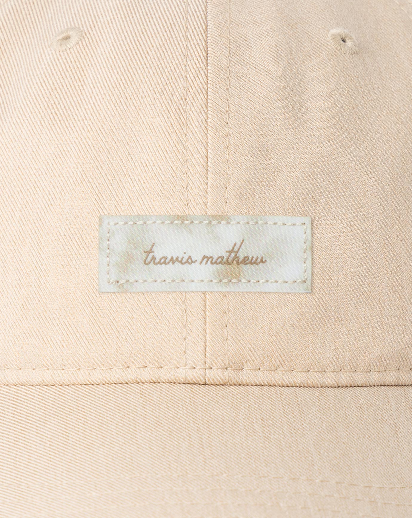 Natural Travis Mathew Sabora Snapback Hat