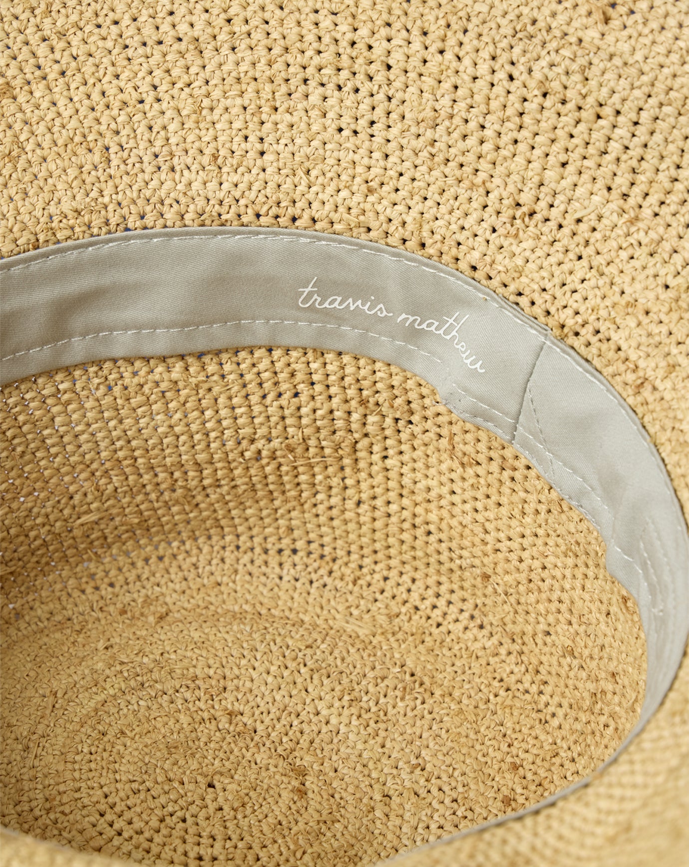 Natural Travis Mathew Kepler Raffia Hat