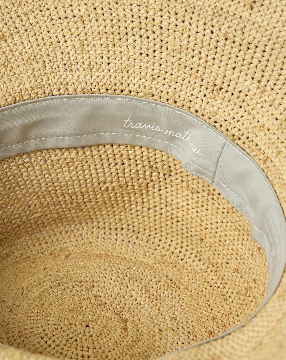 Natural Travis Mathew Kepler Raffia Hat