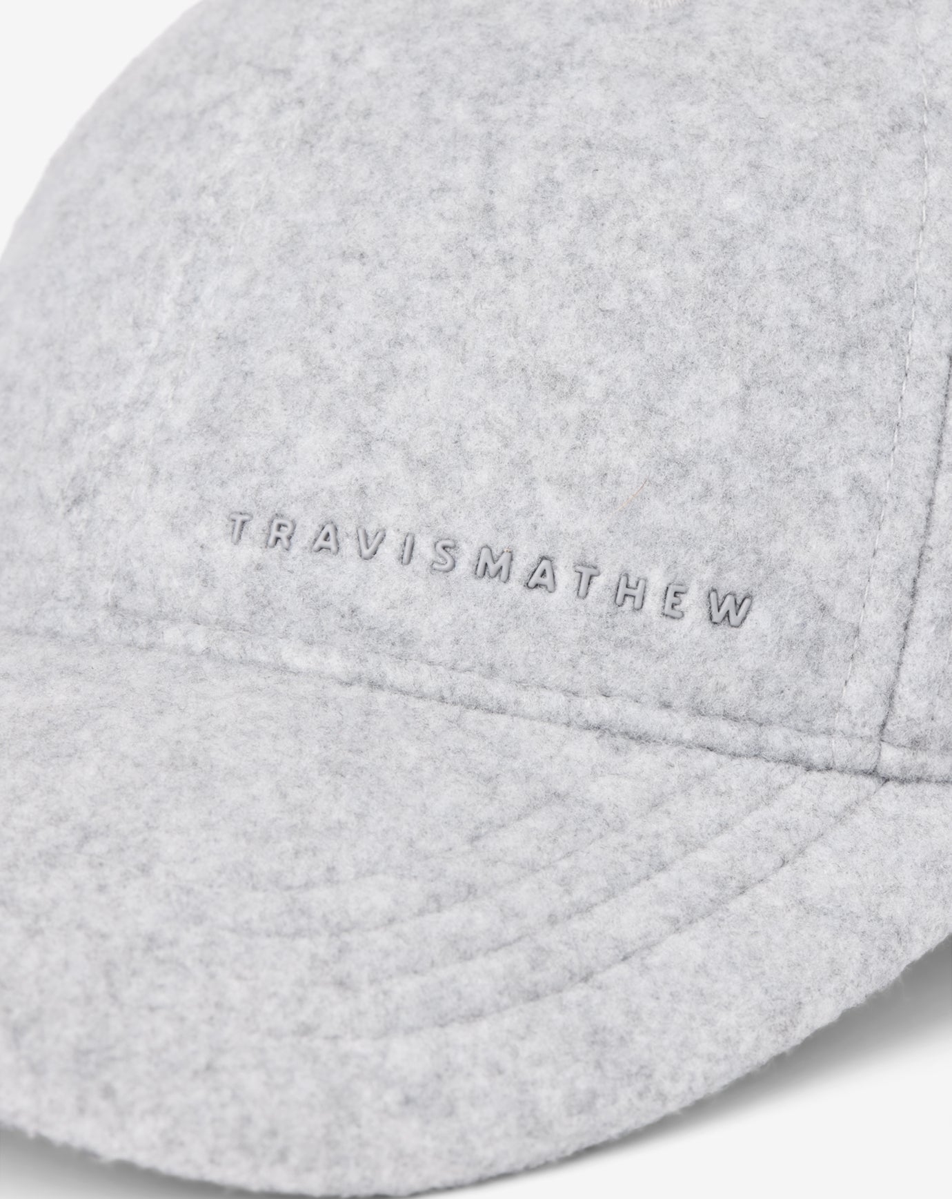 Heather Light Grey Travis Mathew Season Change Wool Hat