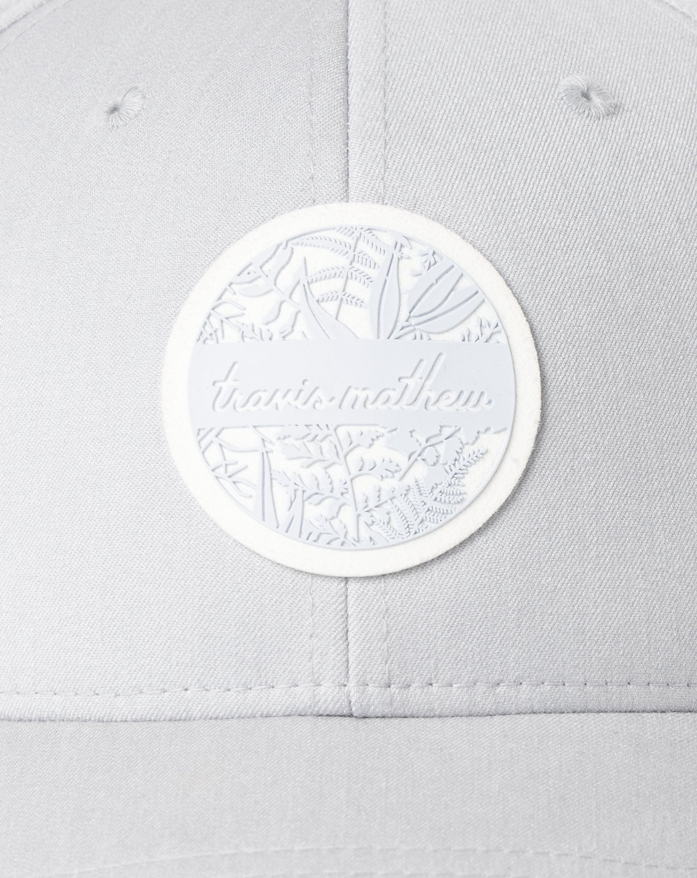 Heather Light Grey Travis Mathew Raymie Flexfit Hat