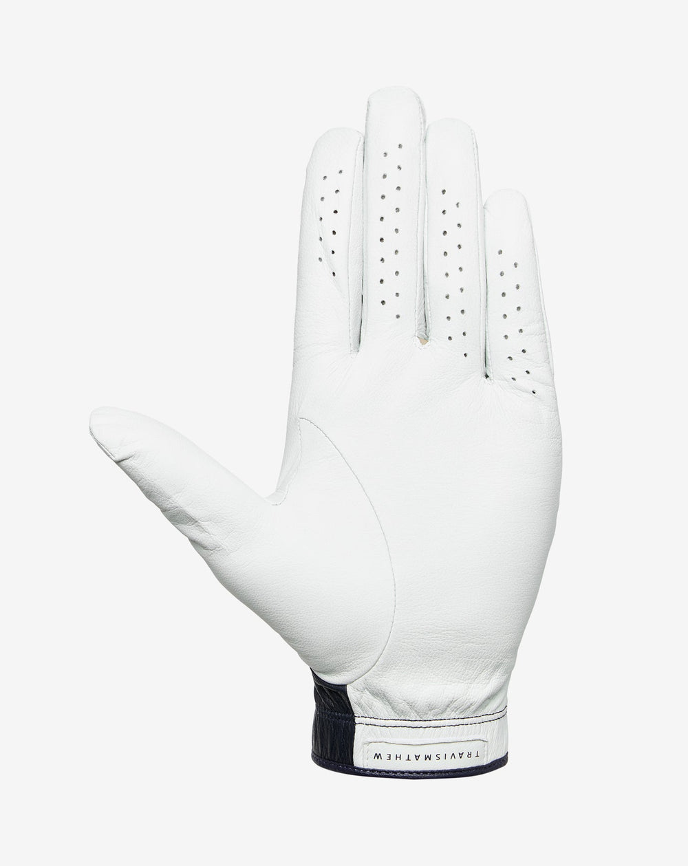 White/Mood Indigo Travis Mathew Get Out Of Town Golf Glove