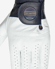 White/Mood Indigo Travis Mathew Get Out Of Town Golf Glove