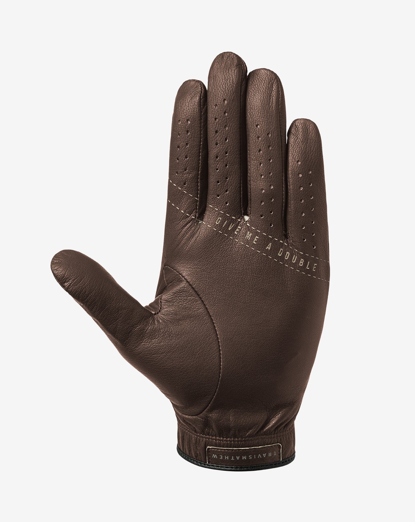 Chocolate Brown Travis Mathew Premier Mapes Golf Glove