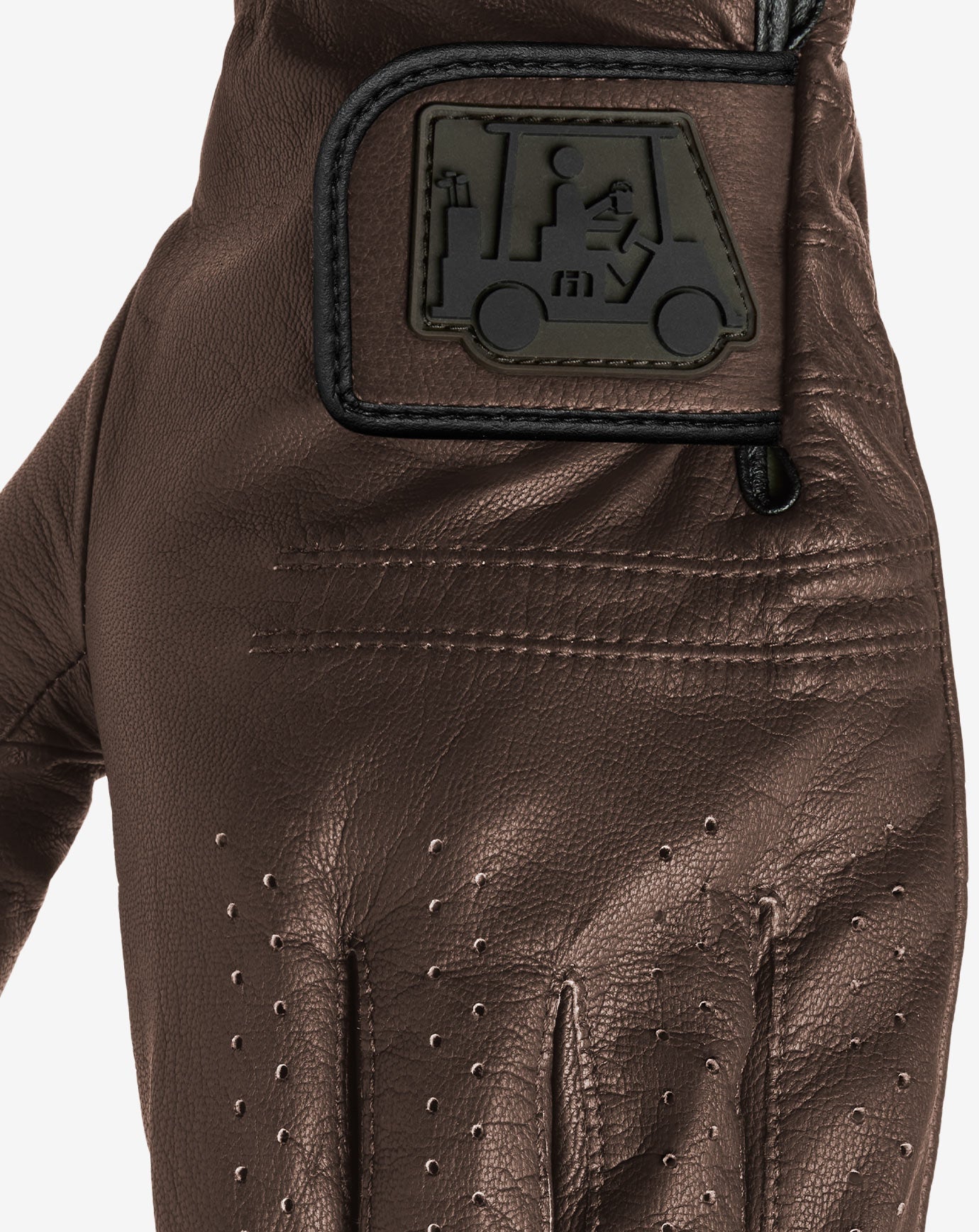 Chocolate Brown Travis Mathew Premier Mapes Golf Glove