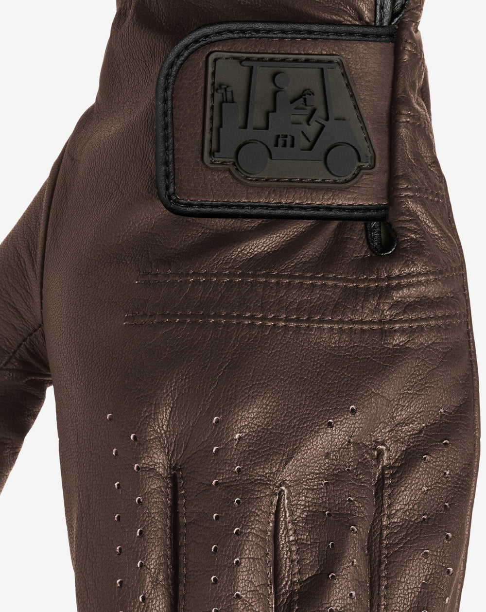 Chocolate Brown Travis Mathew Premier Mapes Golf Glove