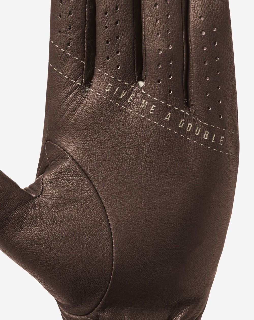 Chocolate Brown Travis Mathew Premier Mapes Golf Glove