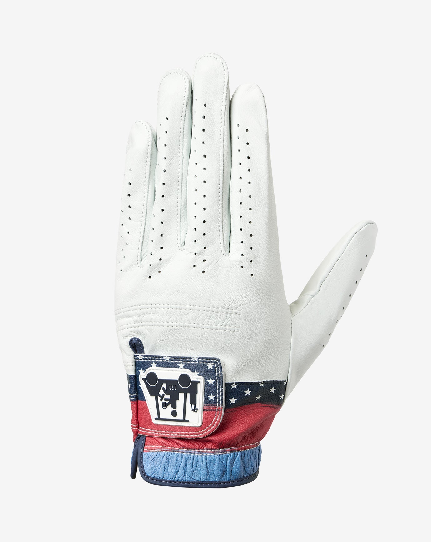 White Travis Mathew Freedom Feast Golf Glove