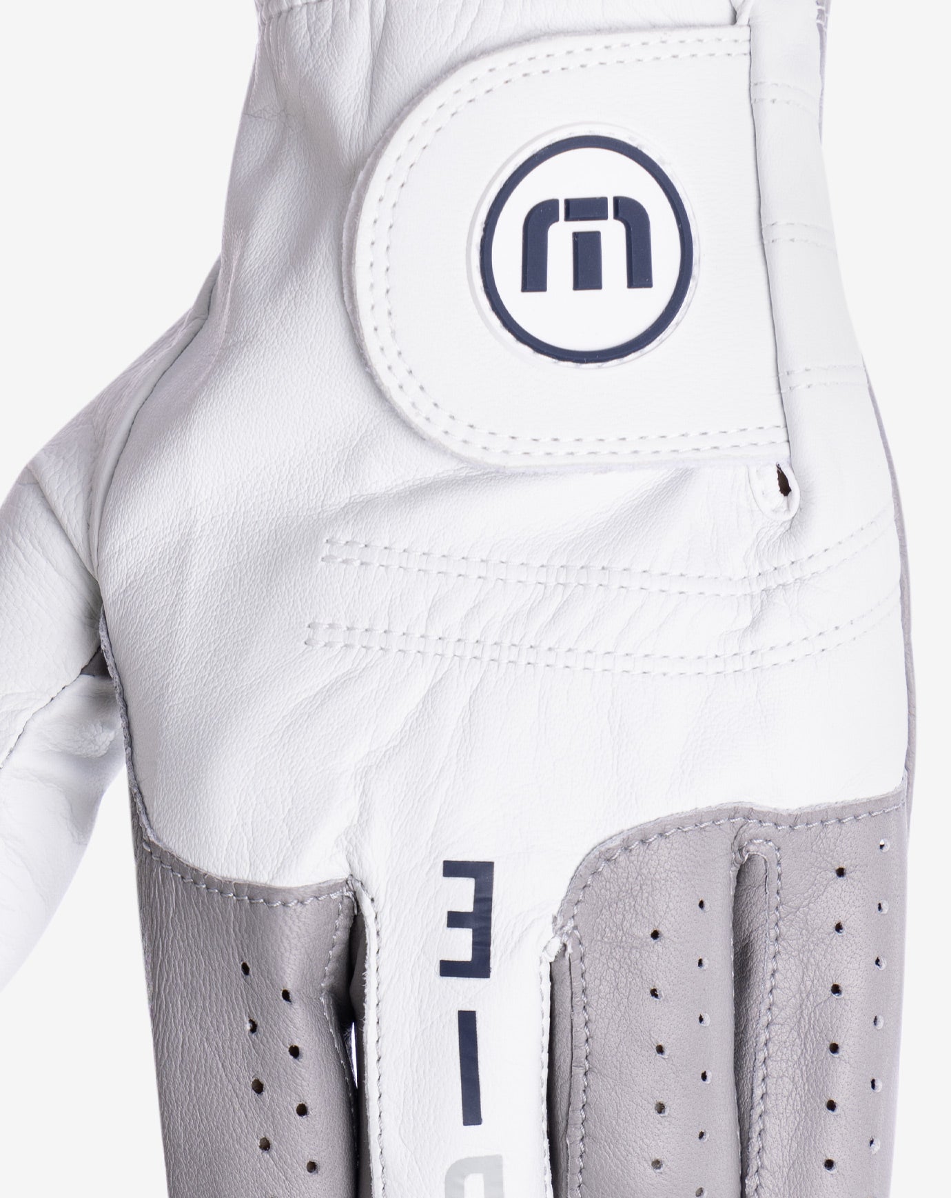 White Travis Mathew Between The Lines 2.0 Golf Glove