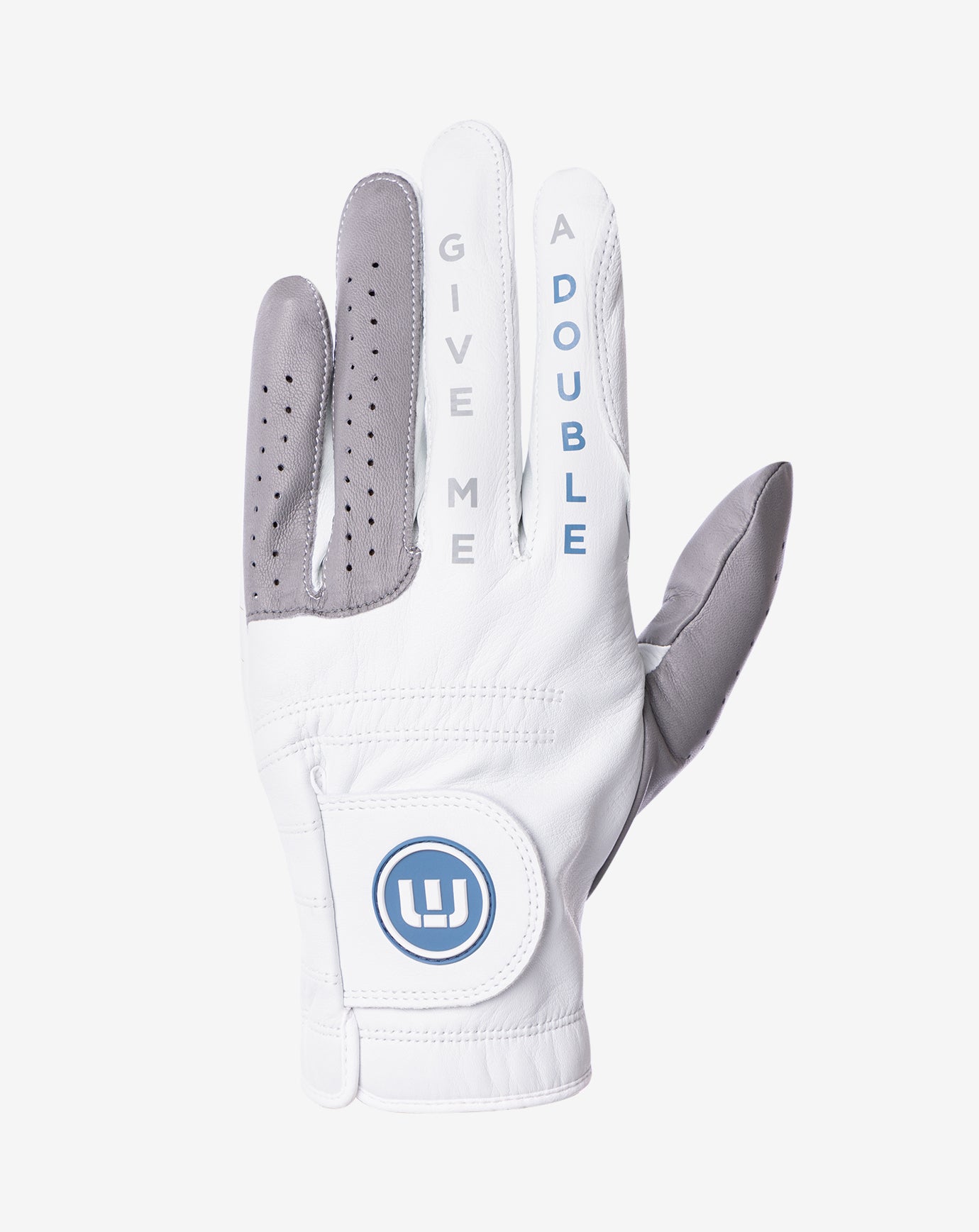 White Travis Mathew Double Me 2.0 Golf Glove