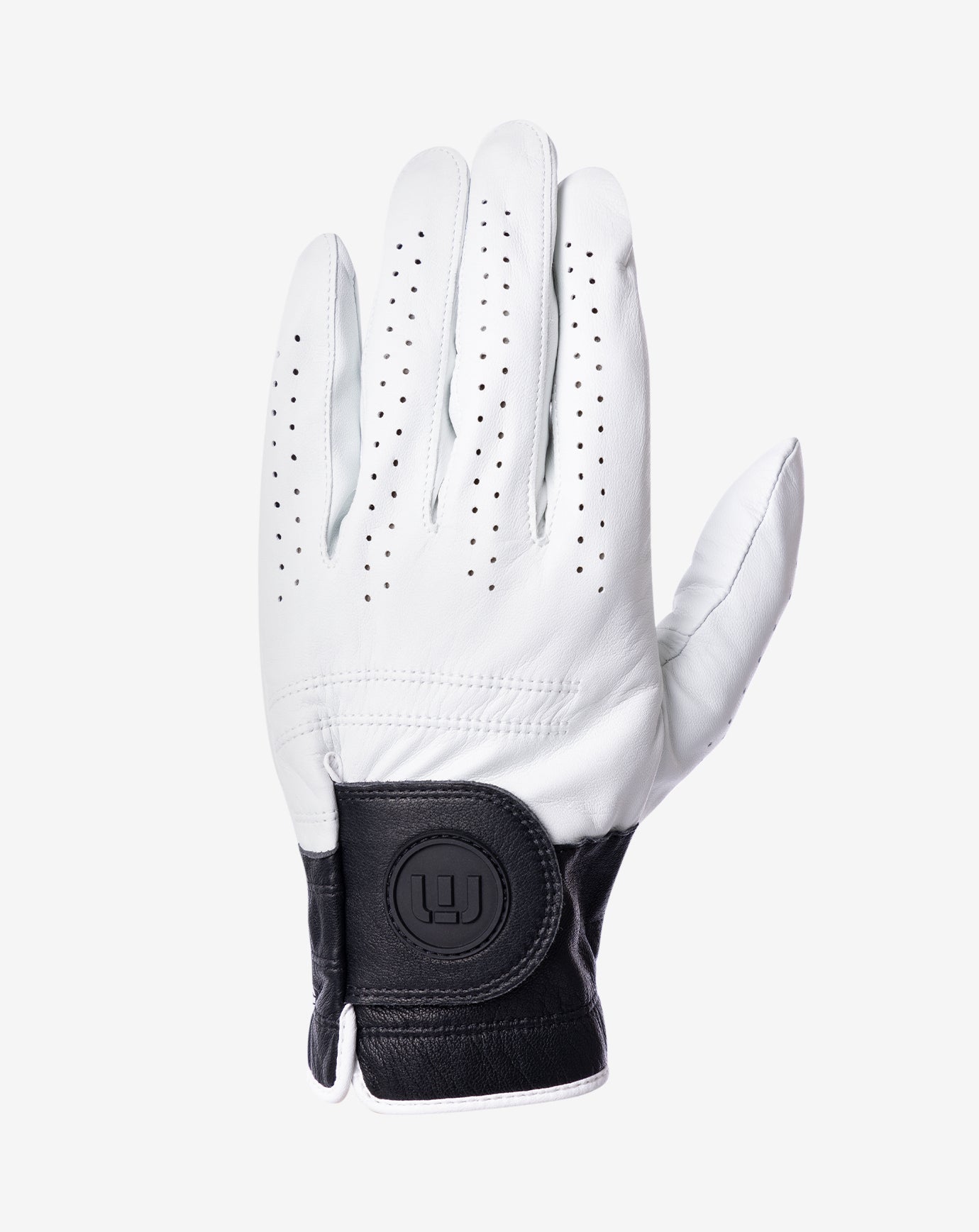 White/Black Travis Mathew Premier 2.0 Golf Glove