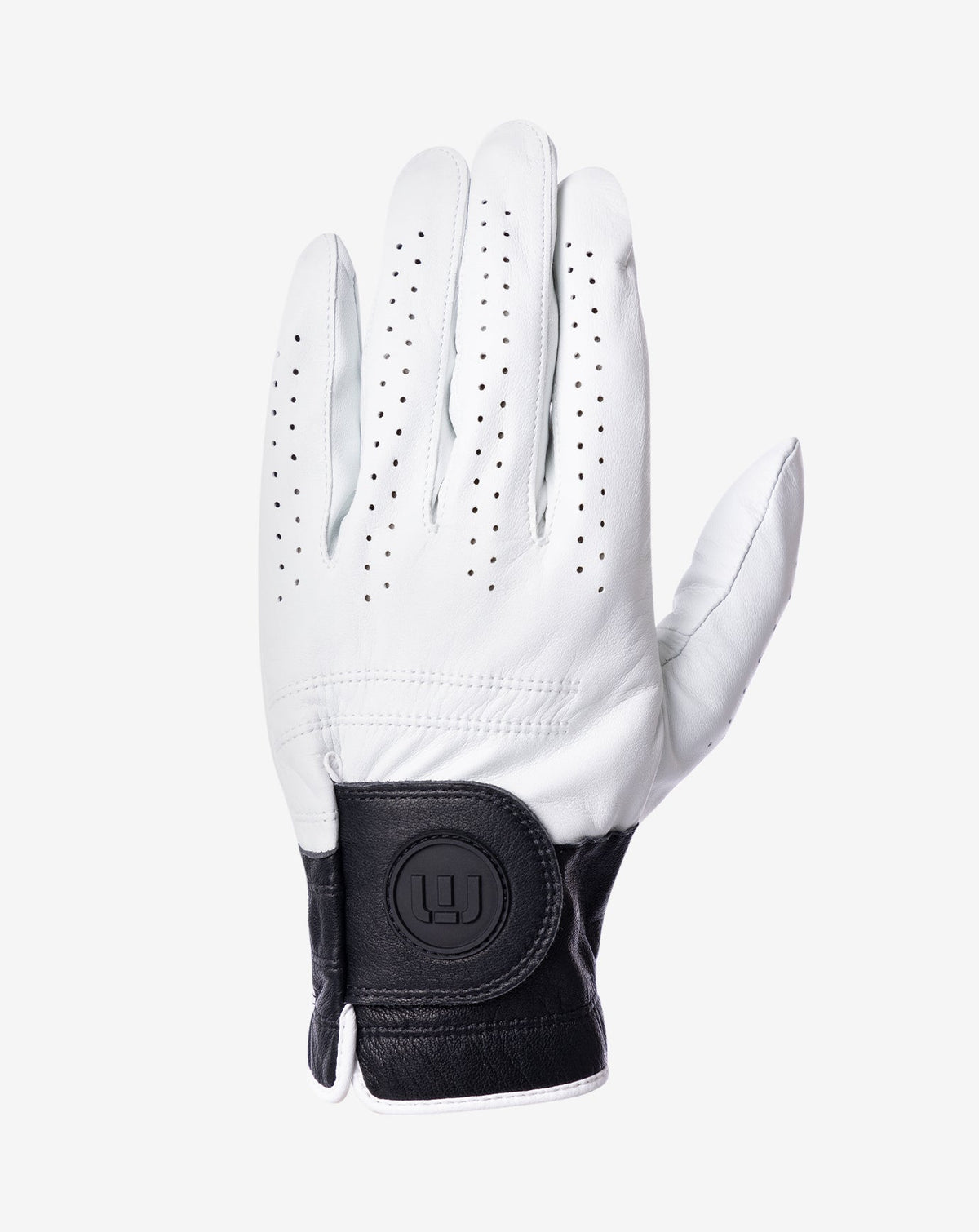 White/Black Travis Mathew Premier 2.0 Golf Glove