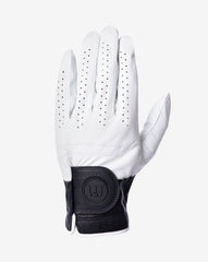 White/Black Travis Mathew Premier 2.0 Golf Glove