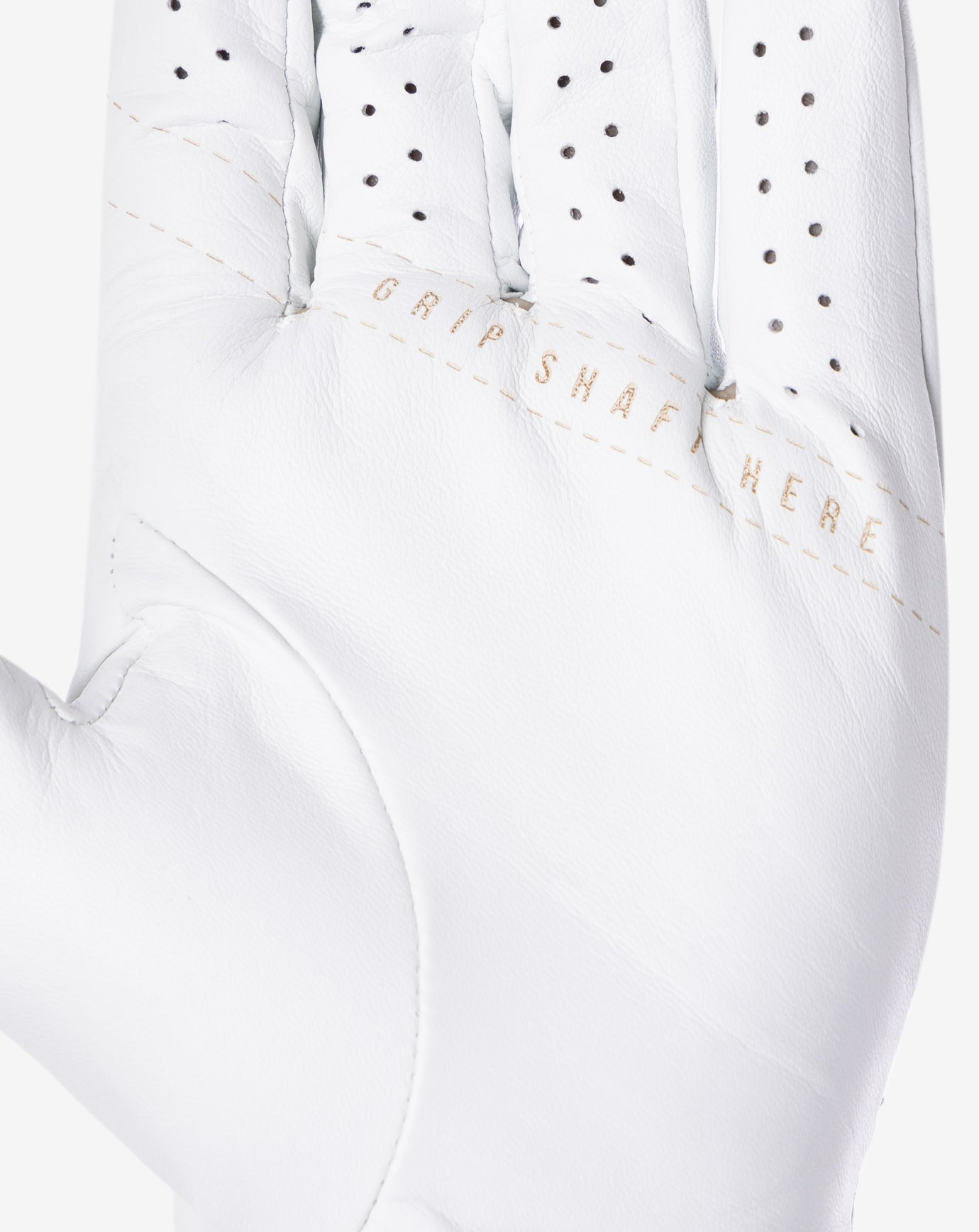 White/Black Travis Mathew Premier 2.0 Golf Glove
