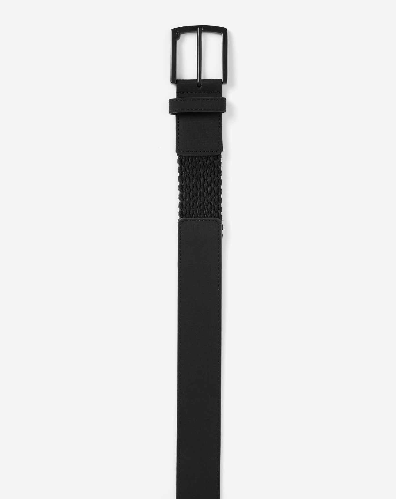 Black Travis Mathew Wanderlust Stretch Woven Belt