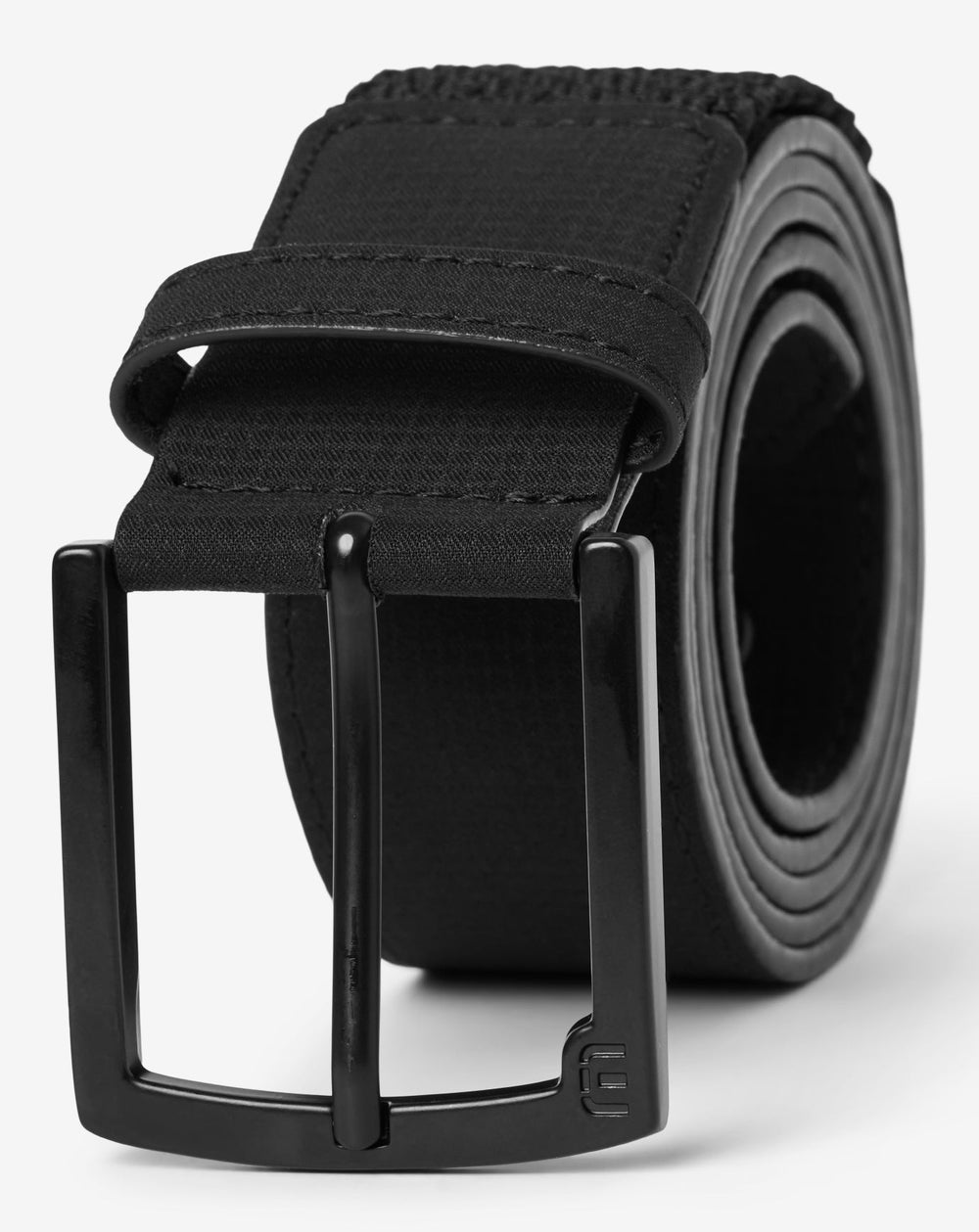 Black Travis Mathew Wanderlust Stretch Woven Belt