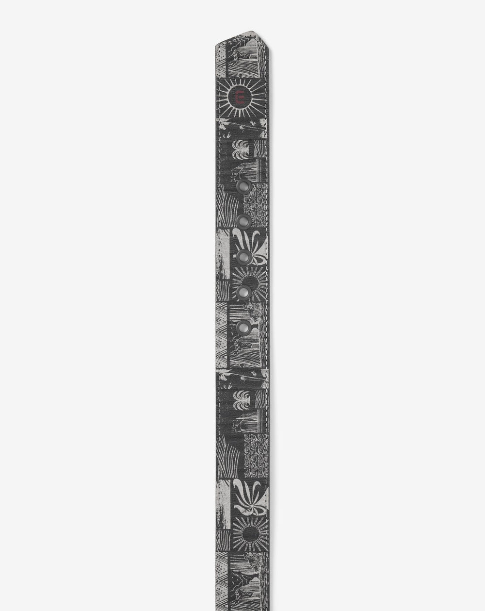 Ebony Travis Mathew Marina Mingle Canvas Stretch Belt