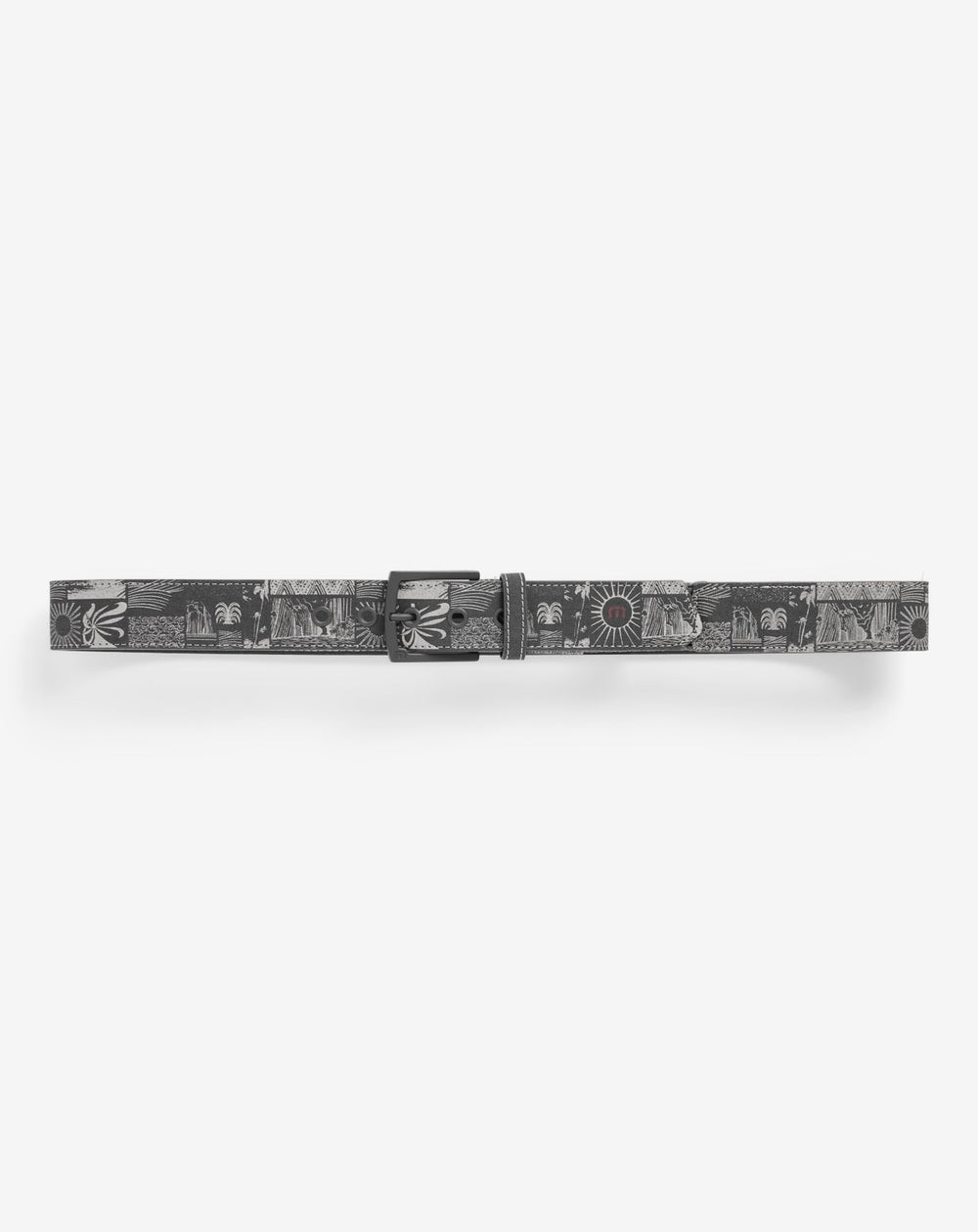 Ebony Travis Mathew Marina Mingle Canvas Stretch Belt