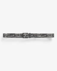 Ebony Travis Mathew Marina Mingle Canvas Stretch Belt