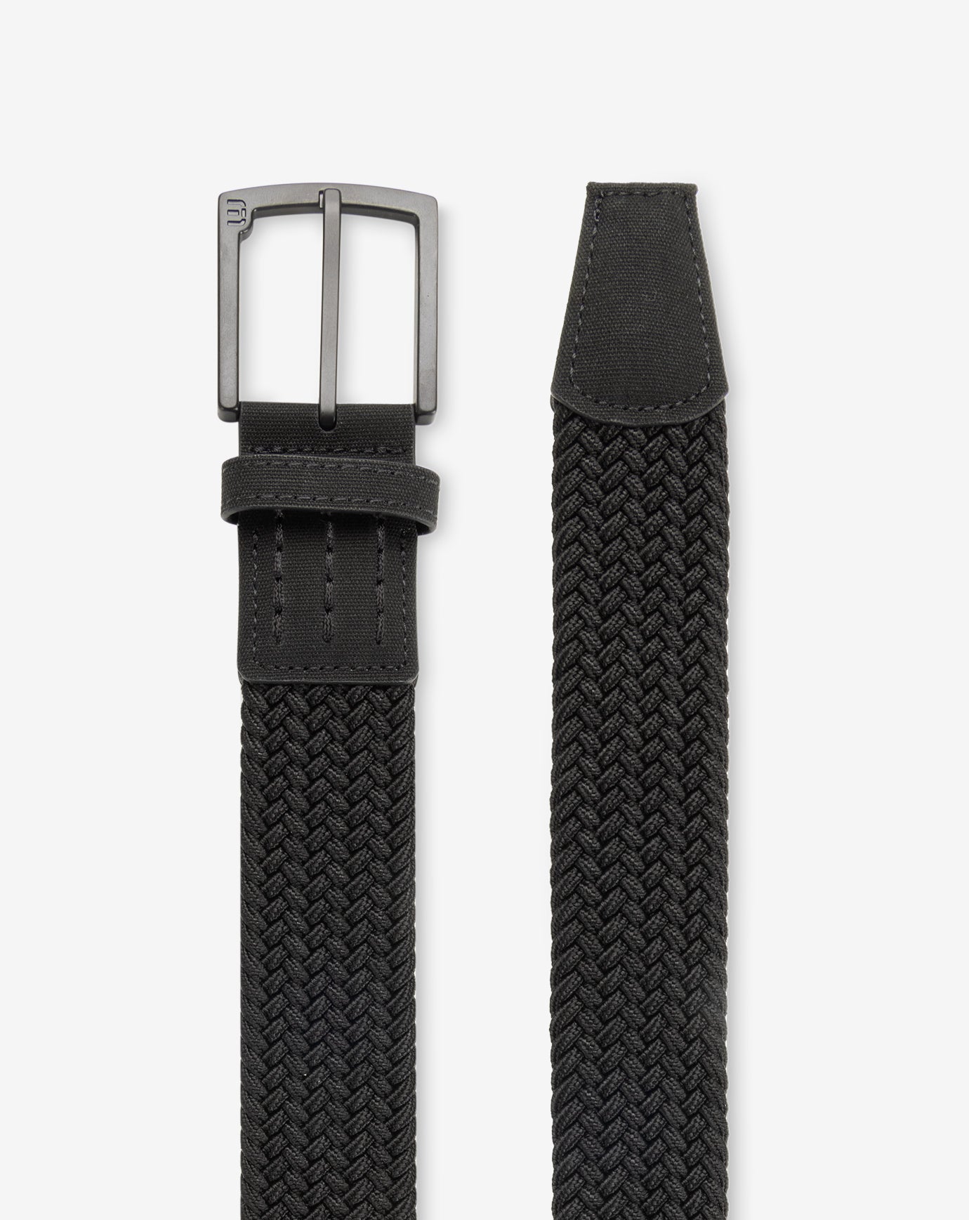 Black Travis Mathew Voodoo 2.0 Stretch Woven Belt