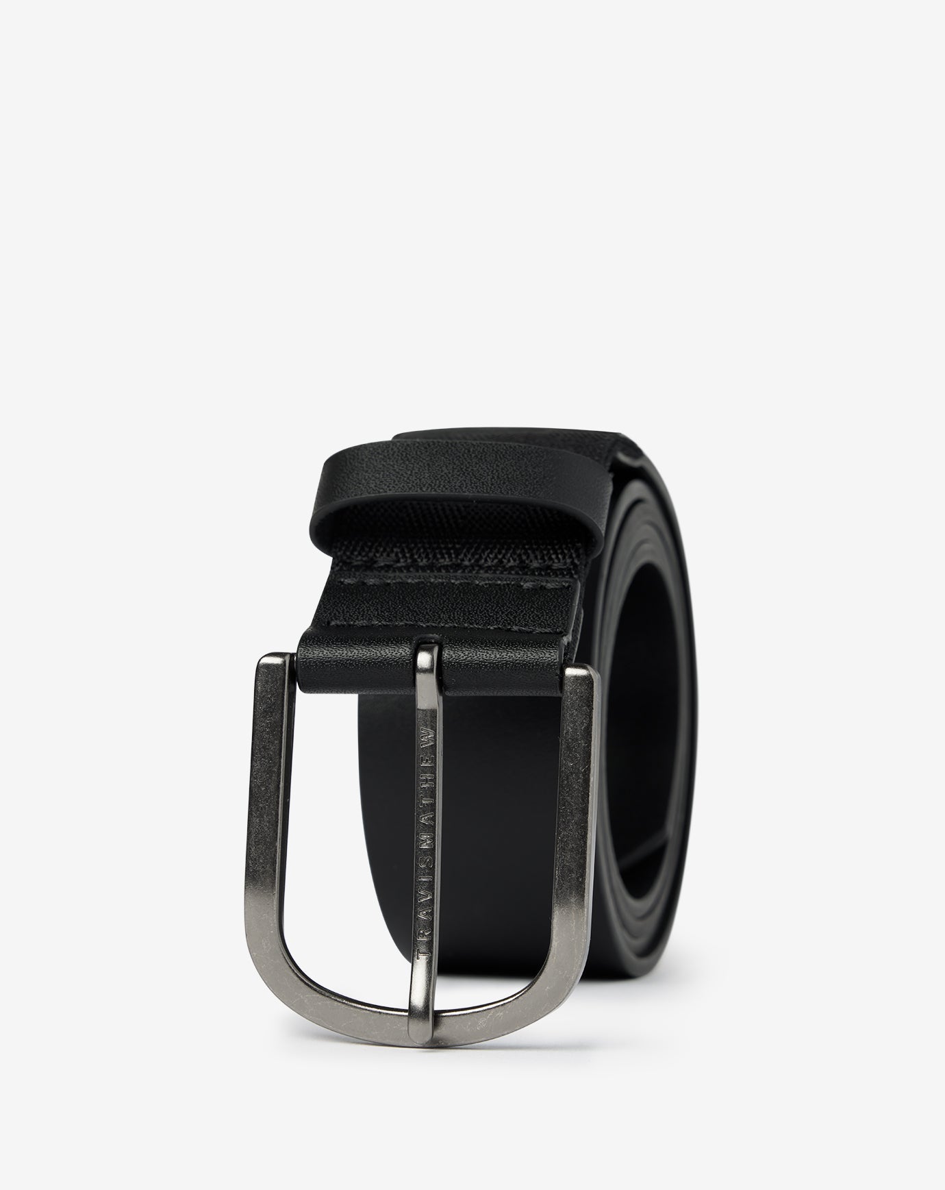 Black Travis Mathew Jinx 2.0 Leather Belt