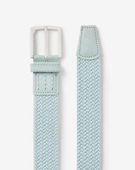 Eggshell Blue Travis Mathew Distant Sand Stretch Woven Belt