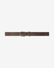 Dark Brown Travis Mathew Jinx 2.0 Leather Belt