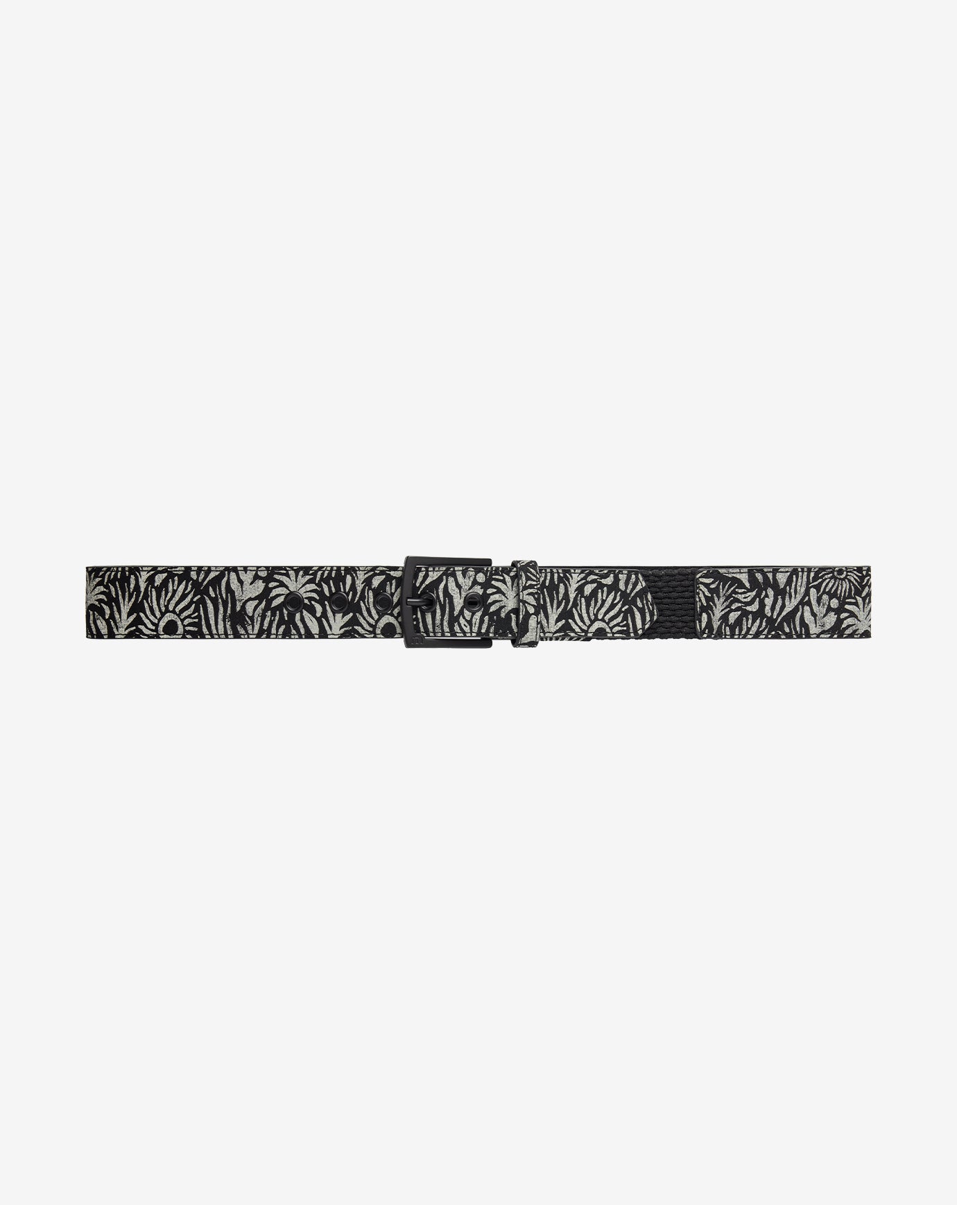 Black Travis Mathew Night Stroll Hybrid Stretch Belt
