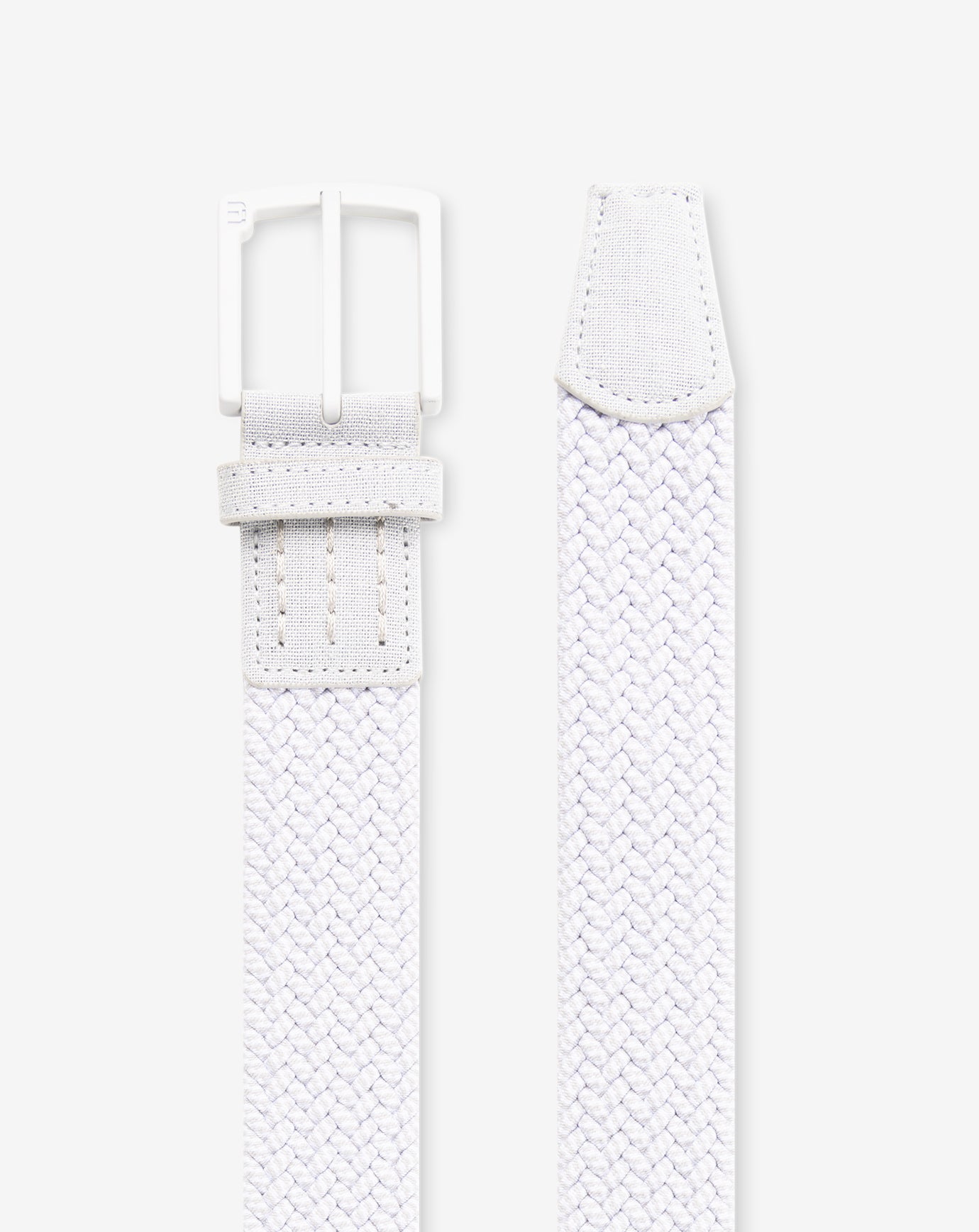 Micro Chip/White Travis Mathew Staggerwing 2.0 Stretch Woven Belt