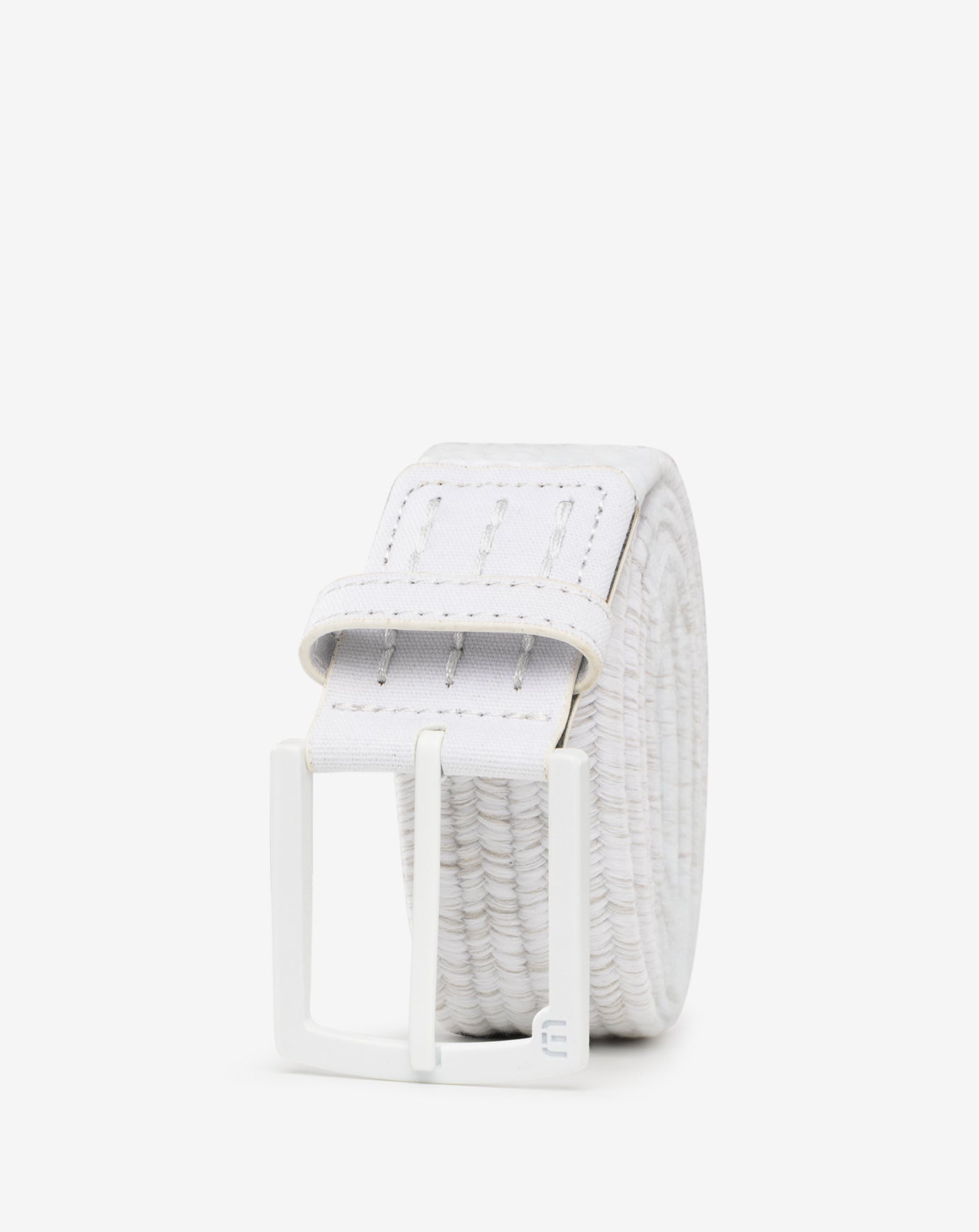 White/Micro Chip Travis Mathew Popsicle 2.0 Stretch Woven Belt