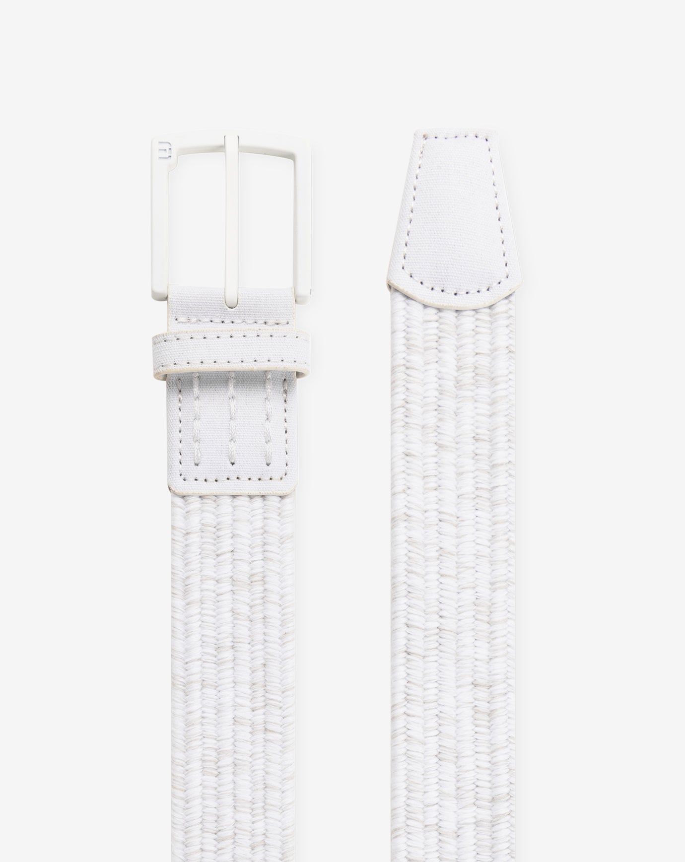 White/Micro Chip Travis Mathew Popsicle 2.0 Stretch Woven Belt