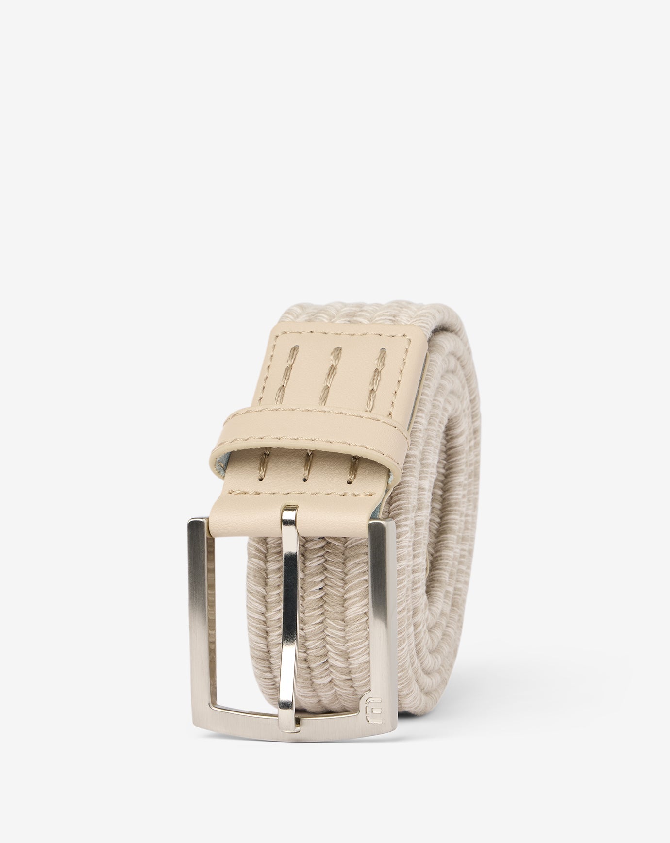 Oxford Tan Travis Mathew Popsicle Stretch Woven Leather Belt