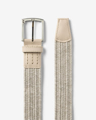 Oxford Tan Travis Mathew Popsicle Stretch Woven Leather Belt