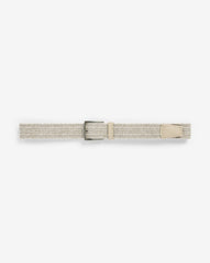 Oxford Tan Travis Mathew Popsicle Stretch Woven Leather Belt