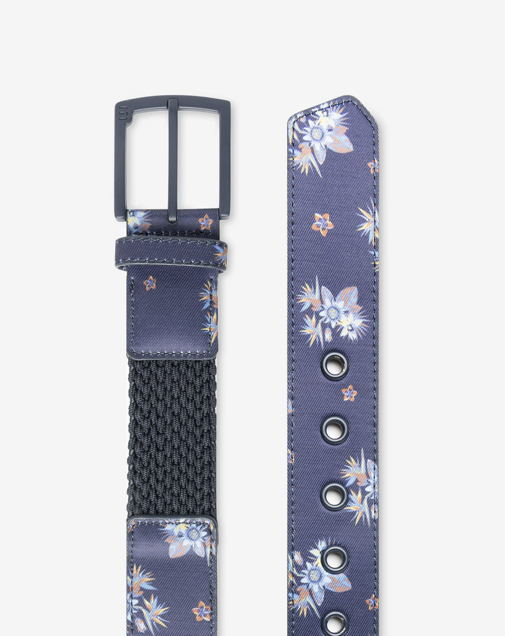 Total Eclipse Travis Mathew Ocean Flare Canvas Stretch Belt