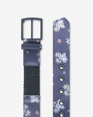 Total Eclipse Travis Mathew Ocean Flare Canvas Stretch Belt