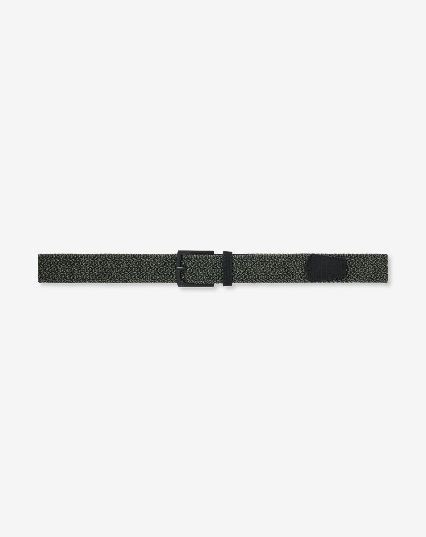 Dark Olive Travis Mathew Full Bar Stretch Woven Belt