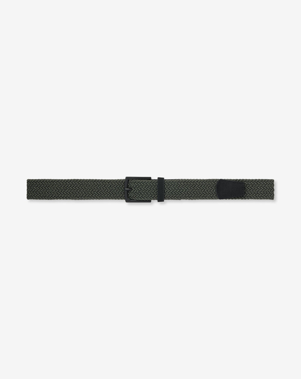 Dark Olive Travis Mathew Full Bar Stretch Woven Belt