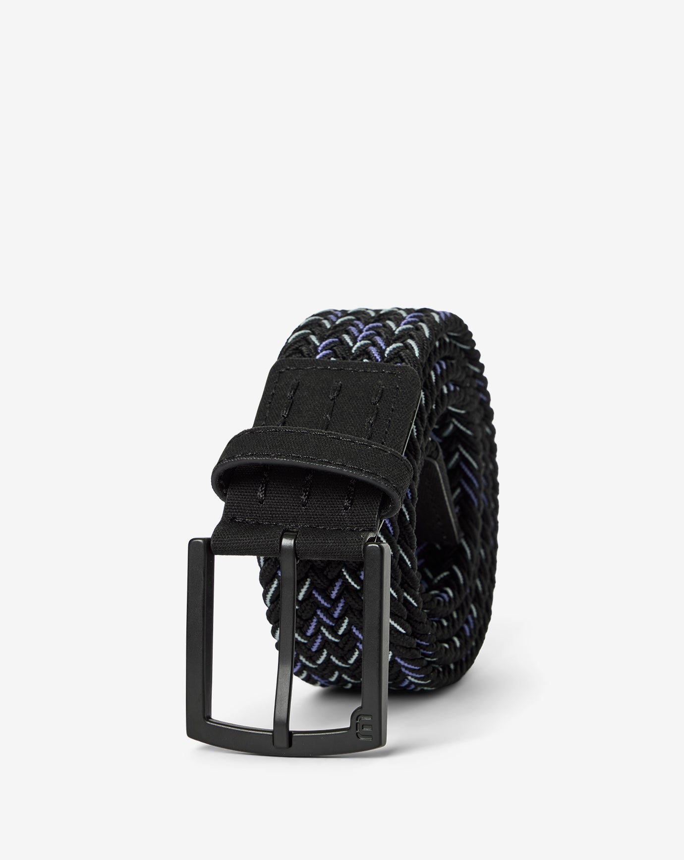 Black Travis Mathew Local Flavor Stretch Woven Belt