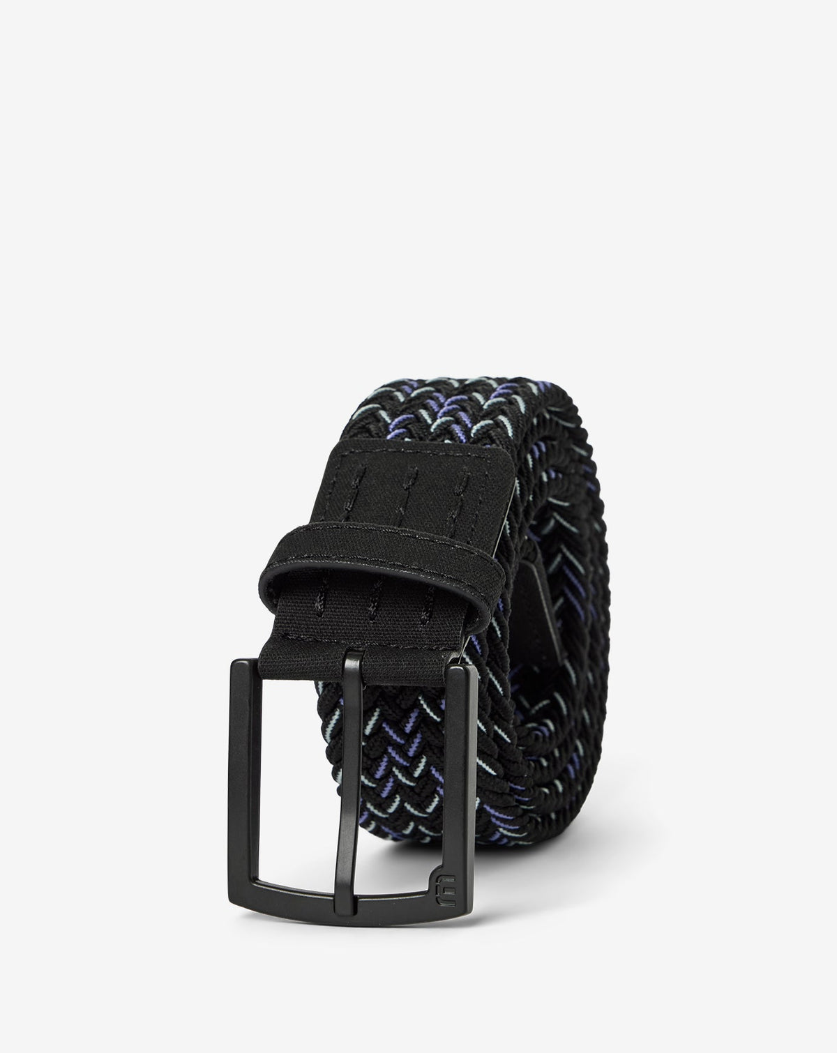 Black Travis Mathew Local Flavor Stretch Woven Belt