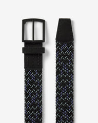Black Travis Mathew Local Flavor Stretch Woven Belt
