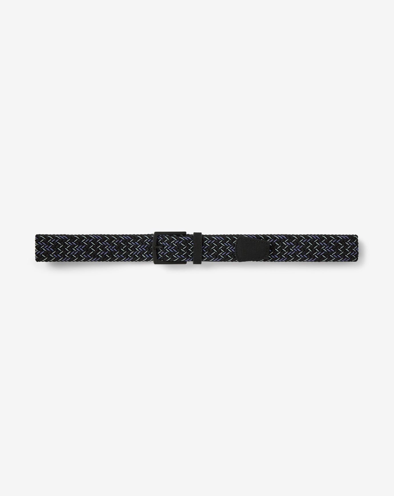 Black Travis Mathew Local Flavor Stretch Woven Belt