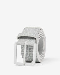Micro Chip/White Travis Mathew Buried Treasure Hybrid Stretch Belt